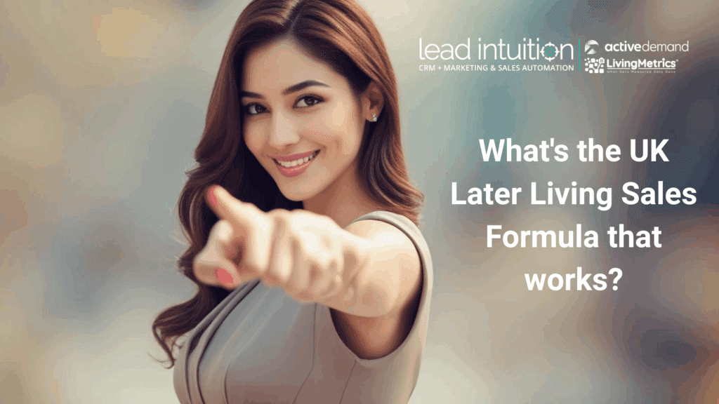 What is the successful sales formula in UK later living?