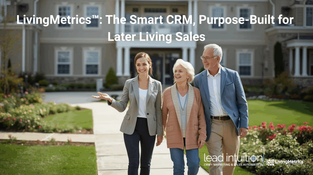 Couple touring a Retirement Village with a sales person